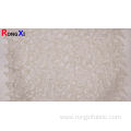 New Design Beaded White Embroidery Polyester Fabric